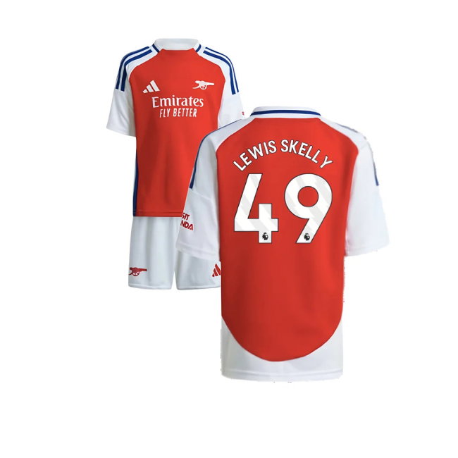 2024-2025 Arsenal Home Mini Kit (Lewis Skelly 49)-SoccerKits Hub | Buy Soccer Jerseys Online
